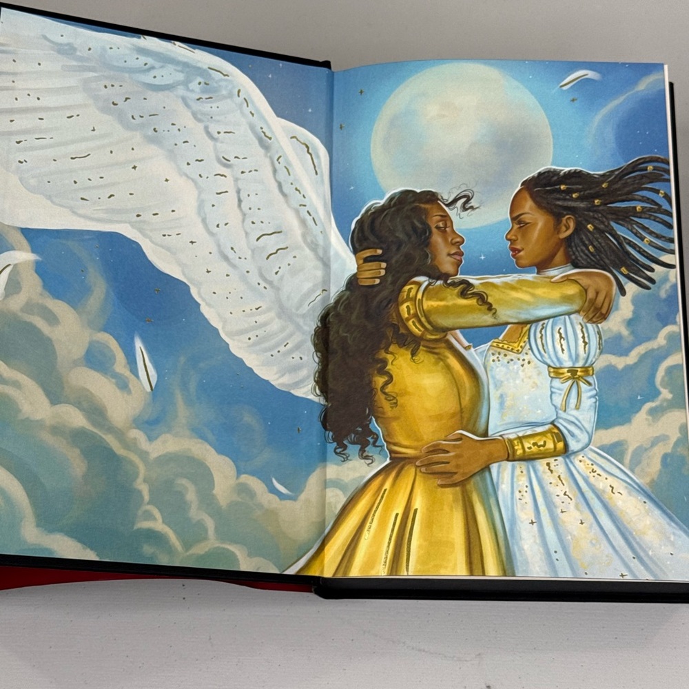 WHERE SHADOWS MEET (By Patrice Caldwell) Fairyloot Edition Hardcover - Picture 6 of 12